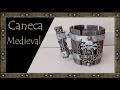 CANECA MEDIEVAL / Como fazer caneca estilo medieval