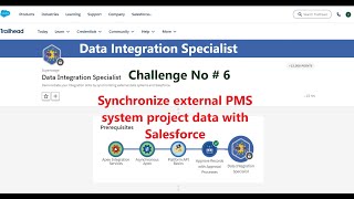 Data Integration Specialist|Challenge 6|Synchronize external PMS system project data with Salesforce