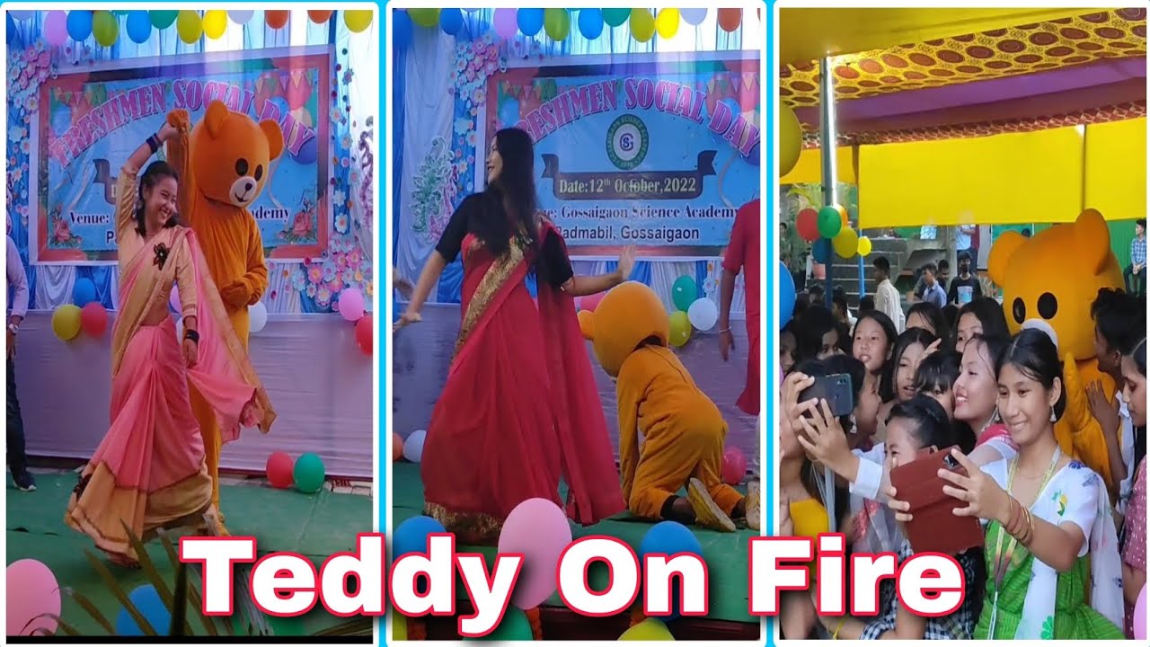 Beautiful Girls Dance With Me 😍 धामाका ताबत तोड़ 💃 At Gossaigaon