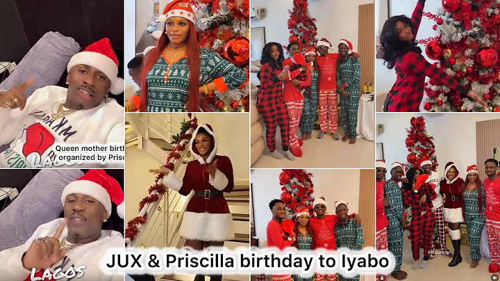 PRISCILLA & JUX HEARTFELT BIRTHDAY TO IYABO OJO AS THEY HAD AN INTIMATE CELEBRATION #jumajux #priscy