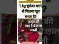1 किलो चुकंदर खाने से कितना खून बनताहै#gkinhindi #short #shorts #facts #motivation #funny #comedy