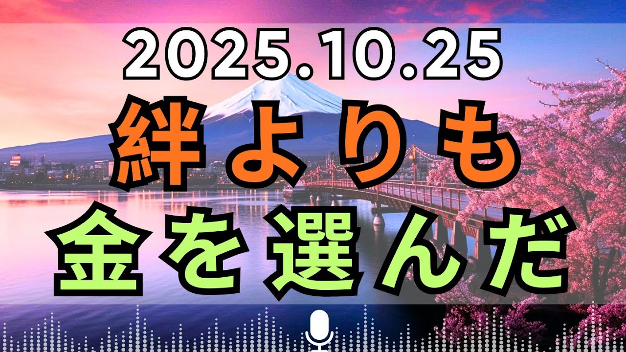 テレフォン人生相談  🐾【遺産相続】“遺産が壊した家族”――お金で失った絆と信頼