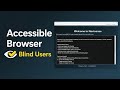 I Built Navisense:An Accessible Browser for Visually Impaired | Saksham Coding Competition#Navisense
