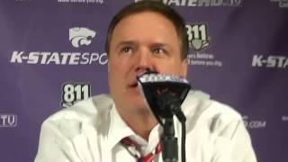 Bill Self on Andrew Wiggins' airball 3 late in 2nd half and his play overall