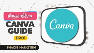 เทคนิคใช้งาน Canva เมนูพื้นฐานต่างๆเบื้องต้น