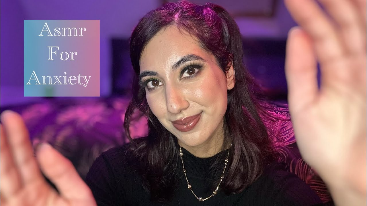 ASMR For Anxiety & Stress | Relaxing Hand Movements/Personal attention (lotion sounds)