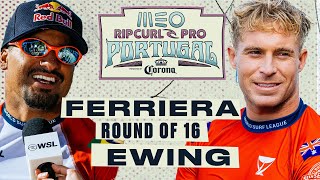 Italo Ferreira vs Ethan Ewing | MEO Rip Curl Pro Portugal 2024 - Round of 16