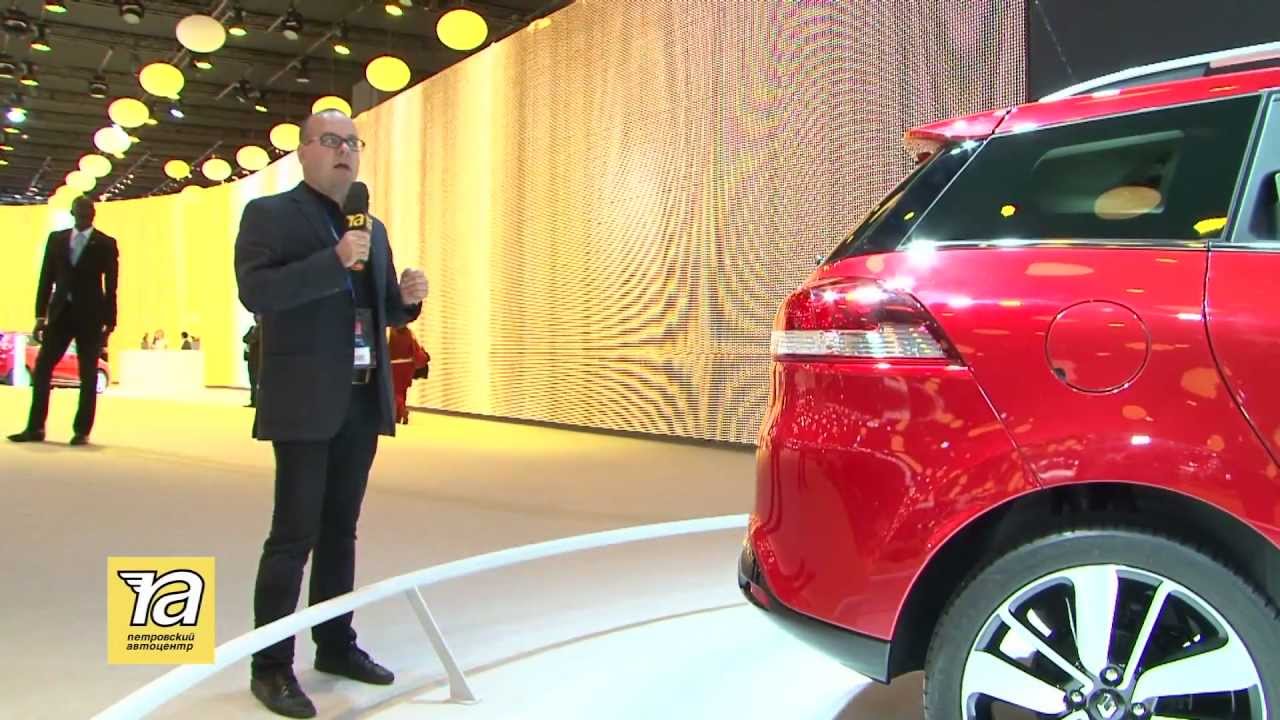 Презентация Renault Clio 4 Estate в Париже 2012