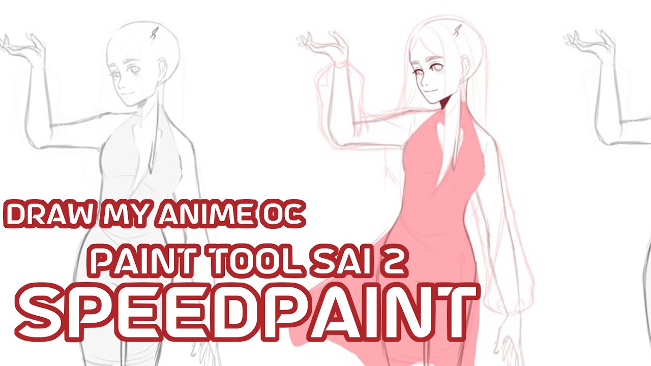 Character design | My OC | Paint Tool SAI 2 | Speedpaint - YouTube
