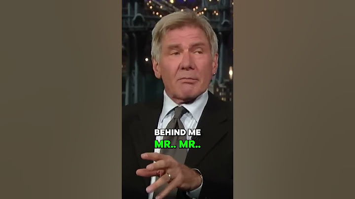 Harrison Ford Tells The GREATEST Joke of All Time! BROCCOLI?