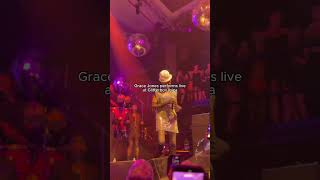 The legend that is Grace Jones made a special appearance at Amnesia