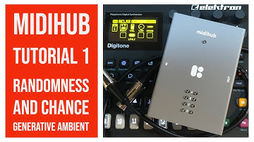 Tutorial: Use the MIDIHub to make generative ambient music with a Digitone and Zoia