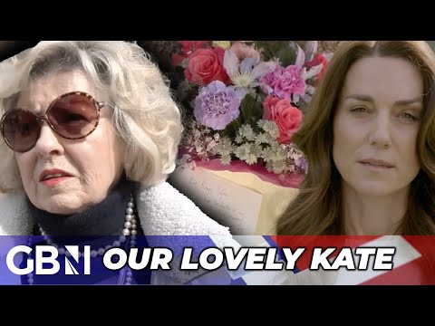 'Stunned' Britons show support for Princess Kate by laying flowers in Windsor - 'She's so lovely'