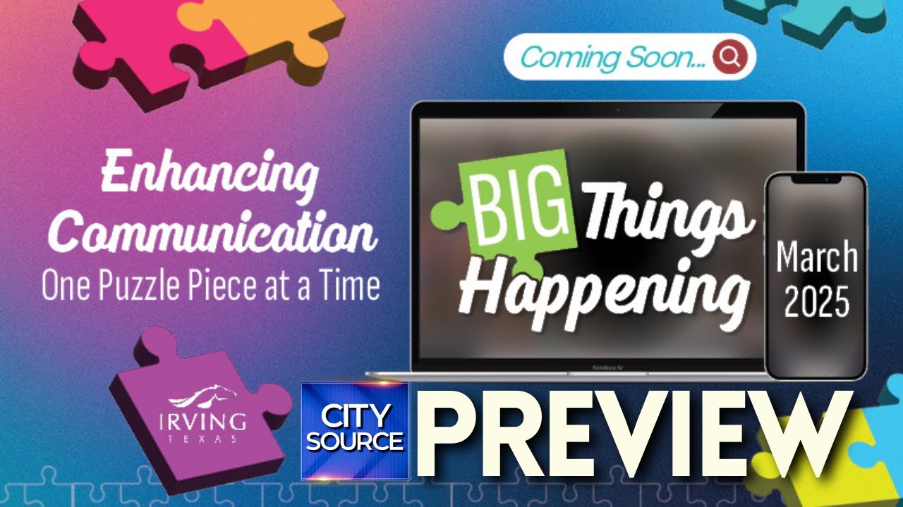 Preview: New City of Irving Website Coming Soon