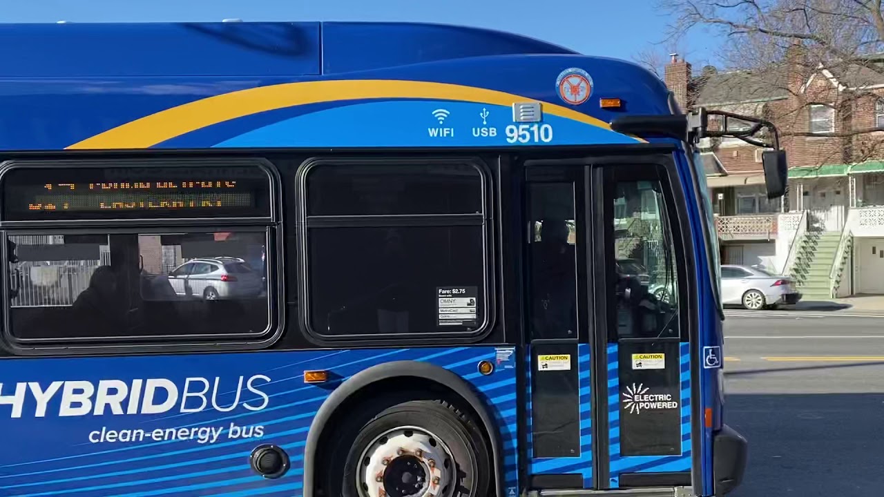 MTA NYC Bus: 2021 New Flyer Industries XDE40 Xcelsior 9510 on the B17