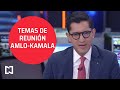 Temas de reunión AMLO y Kamala Harris serán migración y desarrollo; Roberto Velasco de SRE