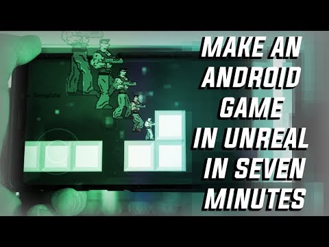 How to make a basic Android game in Unreal in 7 minutes - No code!