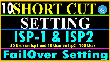 Mikrotik Script 10: Failover Mark RoutingSetting Of IPS1 AND IPS2 RouterOs-6 in Urdu and Hindi