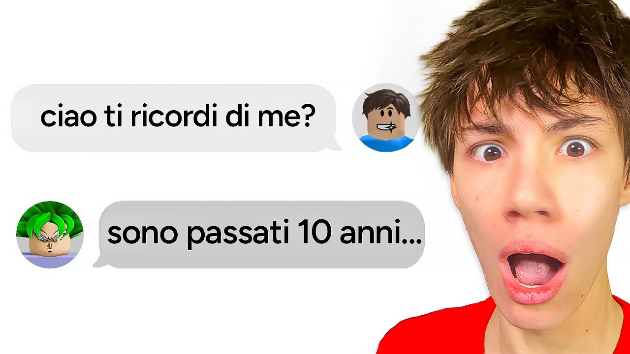 IL MIO PRIMISSIMO AMICO DI ROBLOX...