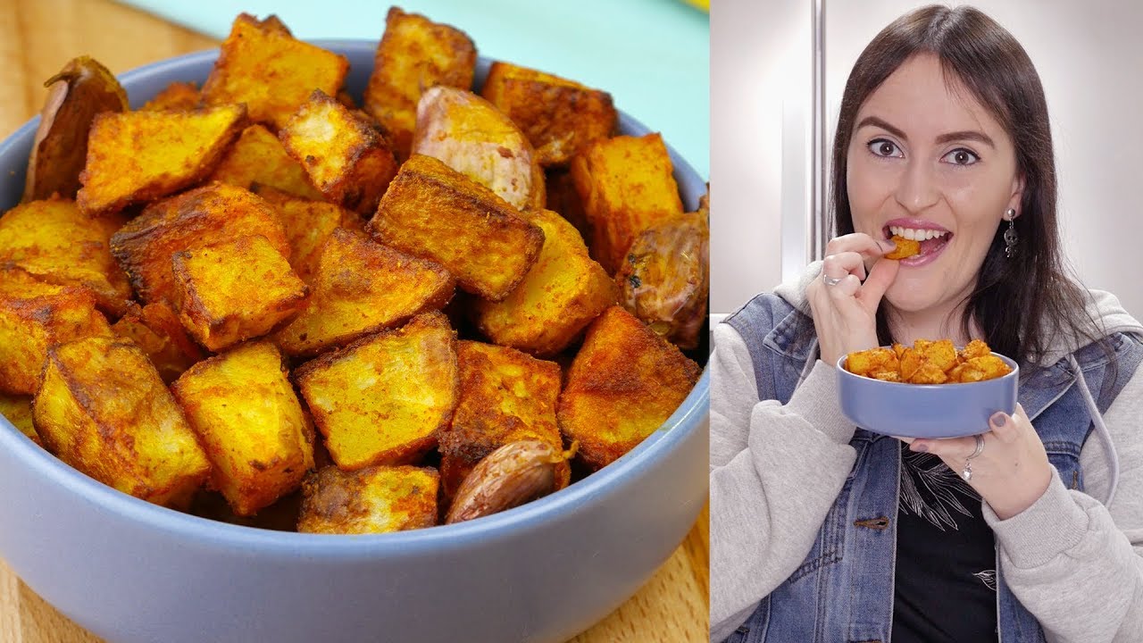 BATATA FRITA NO FORNO CROCANTE - Receitas saudáveis com a Chef