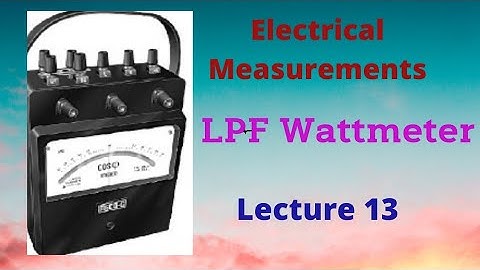What is a Low power factor Wattmeter | Interesting Engineering | Low Power factor Wattmeter
