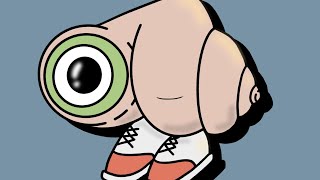 Marcel the Shell with Shoes on Speedpaint