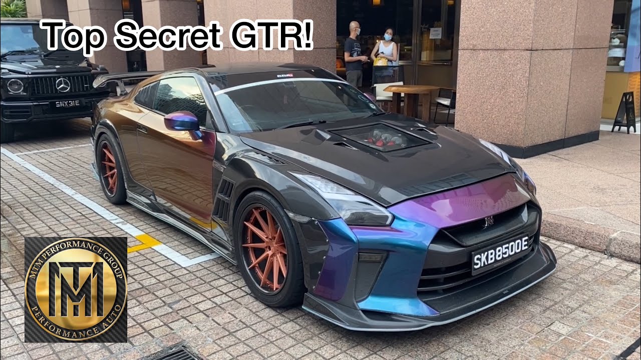 MTM Performance 800HP Top Secret Nissan GTR R35 At Millenia Walk ...
