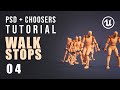 II.III (Pt 04) : Pose search databases and Choosers in GASP (Walk Stops)