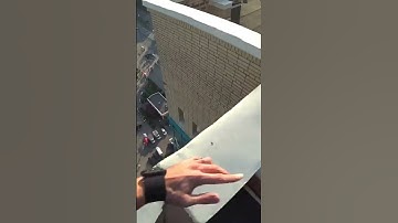 Terrifying GoPro footage | Parkour Runner Misses Jump And Falls Off High Rise Roof!