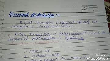 NTA NET ECONOMICS:---Binomial distribution & Questions