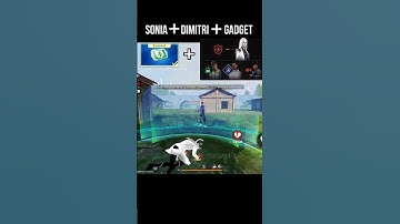 Sonia + Dimitri + Gadget 🔥 Best Character Combination | Auto Knockdown Gloo Wall #srikantaff