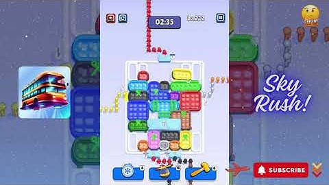 Sky Rush: Traffic Puzzle - Level 232 - Gameplay walkthrough