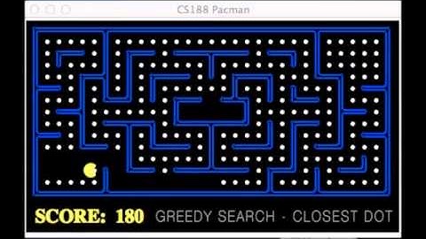 Pacman Search Algorithms
