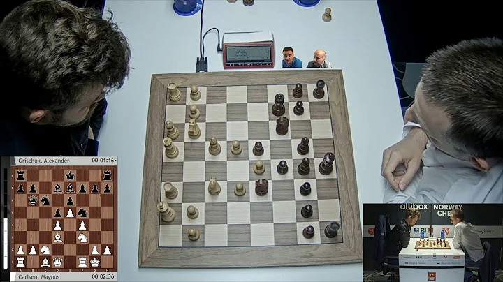 Magnus Carlsen - Alexander Grischuk ; Norway Chess...