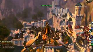 world of warcraft Cataclysm Launch flying in stormwind