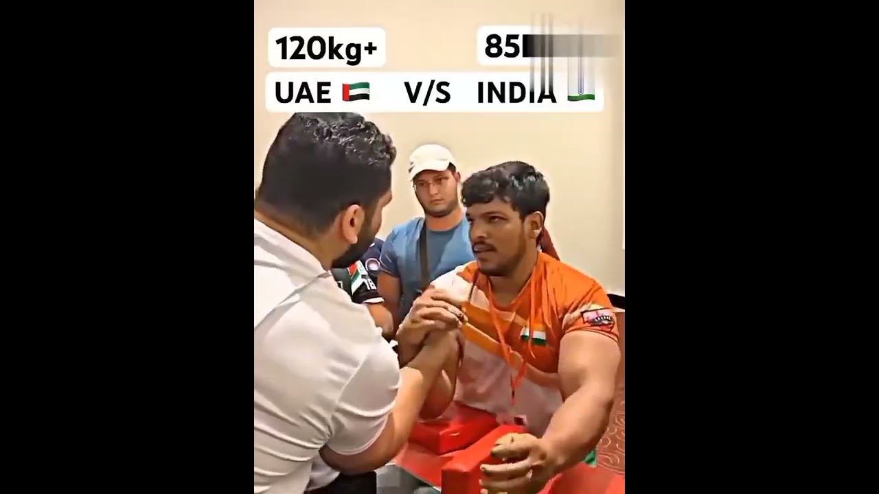 UAE 120kg Vs India 85kg Power Indiaflag