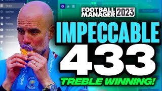 Pep's TREBLE WINNING 4-3-3 FM23 Tactics! | Football Manager 2023 Tactics