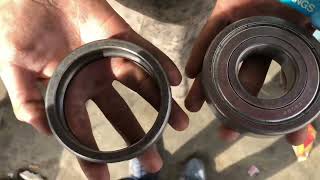 How to grove in hardened steel bearing |OMG