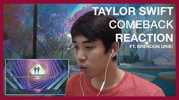 Taylor Swift ft. Brendon Urie - ME! Audio & MV Reaction