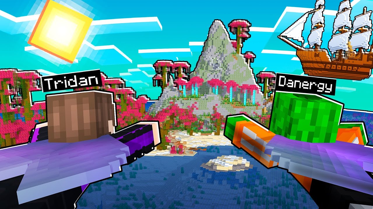EINE NEUE STADT auf der YOUTUBER INSEL ENDECKT! (HILFE) mit Tridan