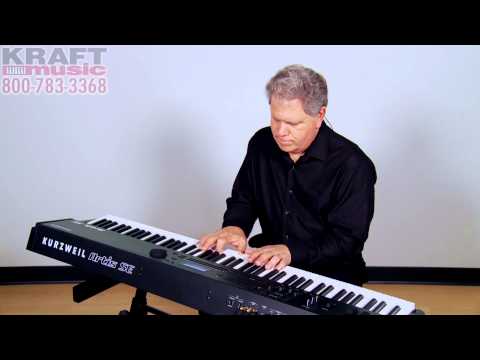 Kraft Music - Kurzweil Artis SE Stage Piano Demo with Chris Martirano
