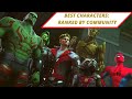 Best Characters Ranked By Community! Marvel Ultimate Alliance 3 (2020)
