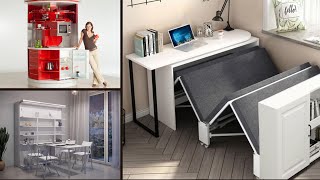 15 COOLEST Space Saving Furniture - Murphy Bed Ideas For Tiny Space