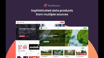 Introducing TrueSource: no-code platform to build Data Products without code for free.