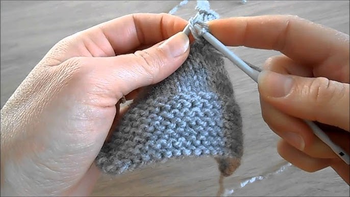 Moufles au tricot pour jeune enfant (2ans), DIY par Alice Gerfault