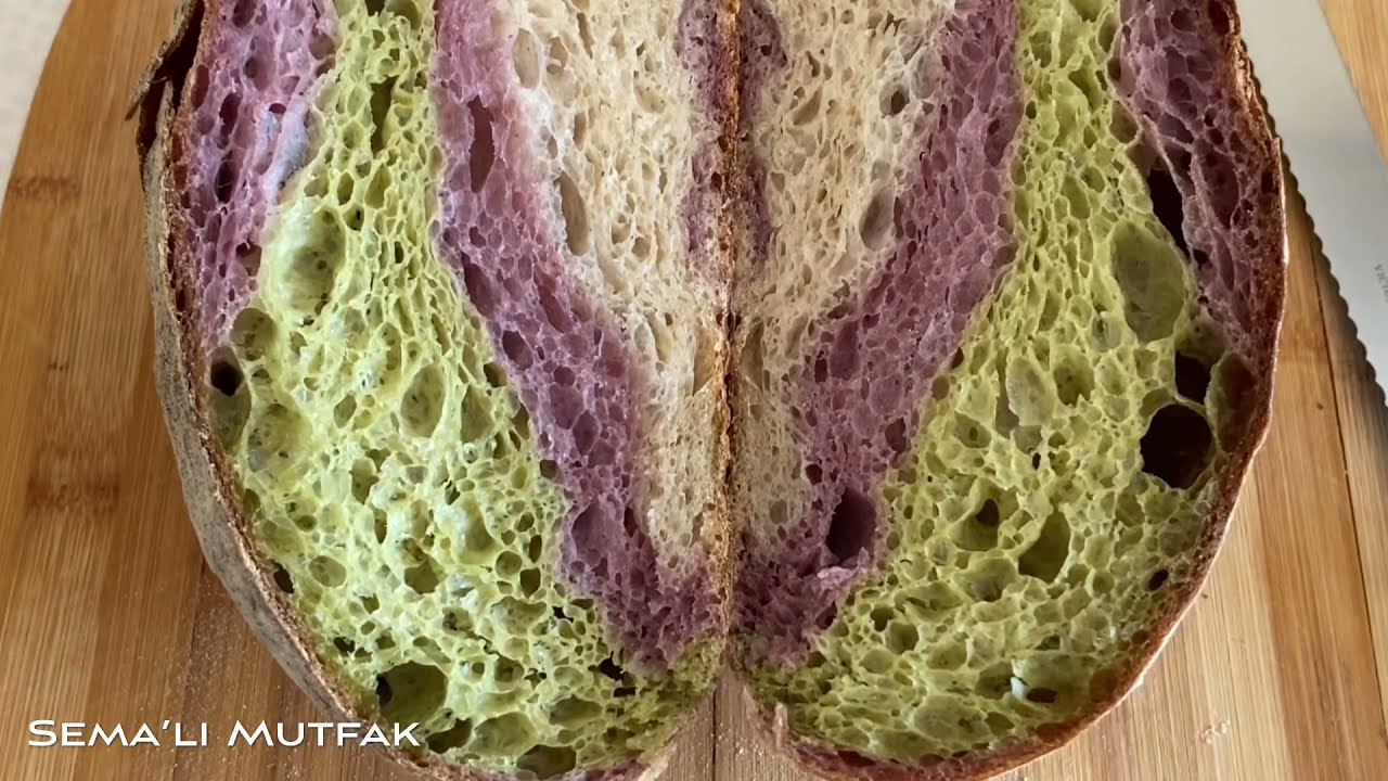 HeM RenkLi Hem GözenekLi Ekşimayalı EkmeK Tarifı / Ekşimaya Besleme Sourdoughbread