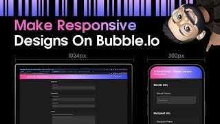 How to make responsive apps on Bubble.io - NoCode hack (Desktop + Mobile) screenshot 1