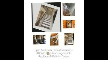 Epic Staircase Transformations Atlanta 🏡 | Amazing Install, Replace & Refinish Steps