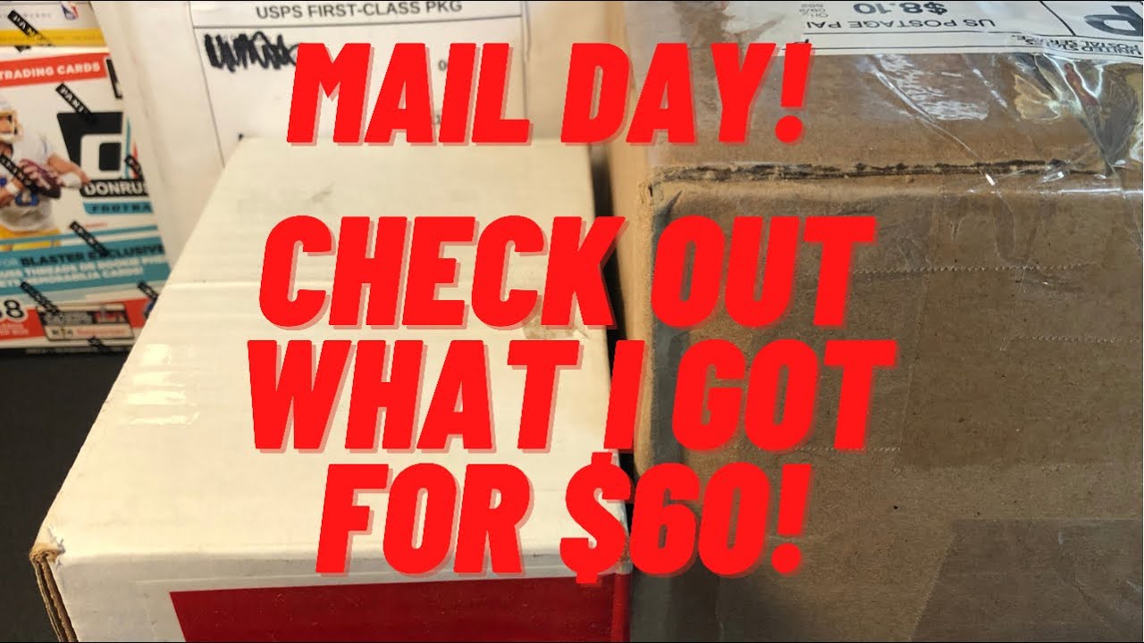 Mail Day Video! A showcase of cards I have purchased recently and got back from HGA