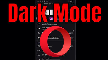 How to Enable/Disable Dark Mode on Opera Mobile Browser [Guide]